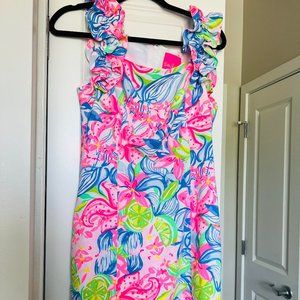NWT Lilly Pulitzer Davina Dress in Havana Cocktail